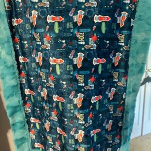 Disney Pixar Cars Blanket - Blue